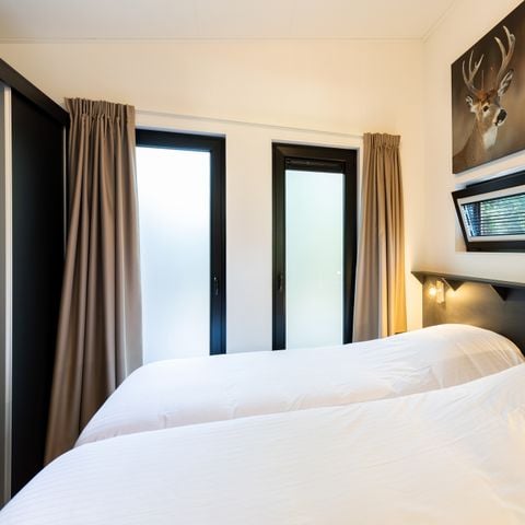 Bungalow 4 personen - Bos Lodge 55 Eco met Hottub of Jacuzzi en Sauna