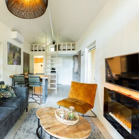 Bungalow 4 personen - Tiny Lodge Eco met Sauna