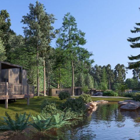 Lodge 4 personen - Moezel met hottub