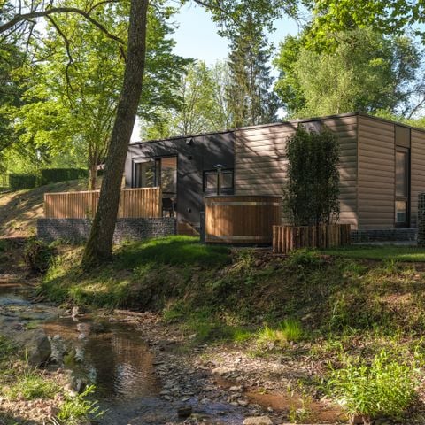 Lodge 6 personen - Sauwer Lodge met hottub