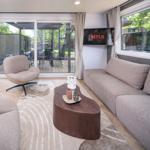 Lodge 6 personen - Sauwer Lodge met hottub