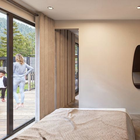 Lodge 4 personen - Panorama