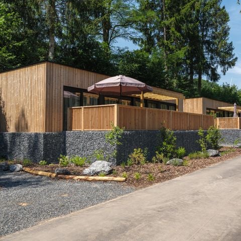 Lodge 4 personen - Panorama met hottub