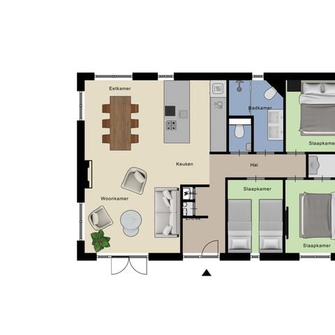 Bungalow 6 personen - Belvedere