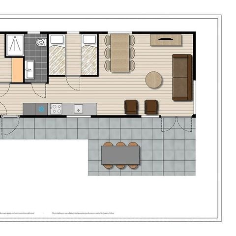 Bungalow 6 personen - Z Module Wellness (Spa)