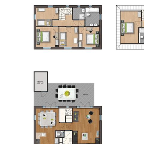 VAKANTIEHUIS 12 personen - Notarishuis Luxe Kids