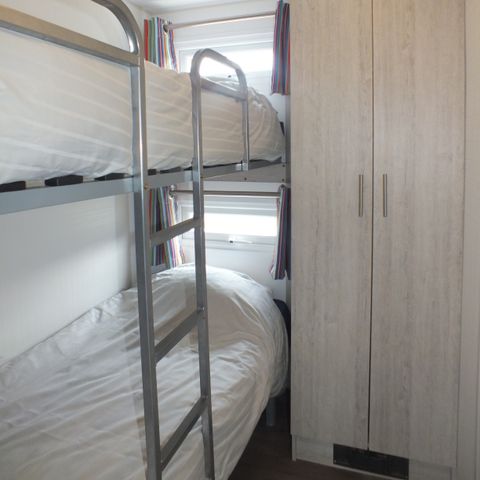 Stacaravan 6 personen - met terras