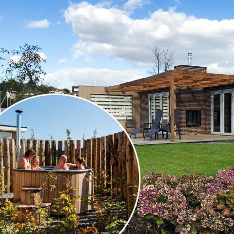 VAKANTIEHUIS 6 personen - Lodge Royal Wellness (Hottub)