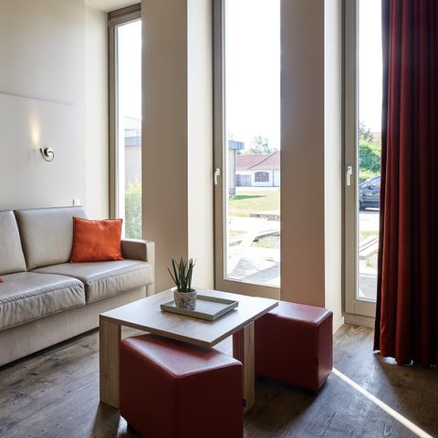 APPARTEMENT 4 personen - Comfort  | Slaapkamer - Zetelbed