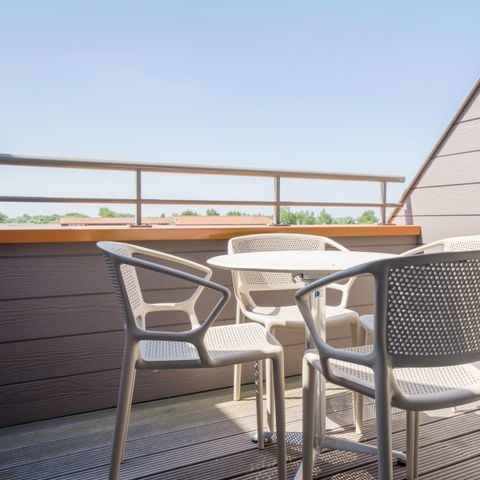APPARTEMENT 4 personen - Comfort  | Slaapkamer - Zetelbed