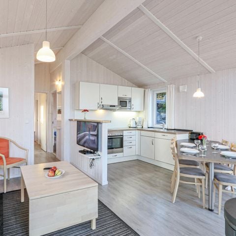 Stacaravan 6 personen - stacaravan/chalet 4+2 Kids DAN914