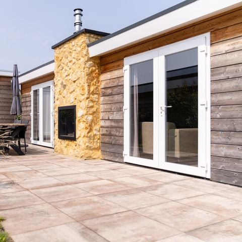 Vakantiehuis 6 personen - Schaelsbergerbosch - Sfeerhaard & Tuinhuis