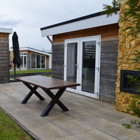 Vakantiehuis 6 personen - Schaelsbergerbosch - Sfeerhaard & Tuinhuis