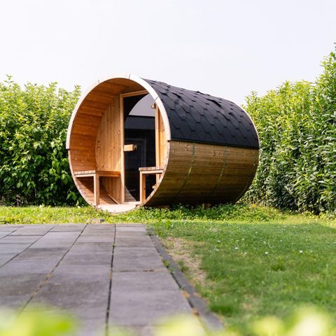 Bungalow 6 personen - Ravenbosch - Sfeerhaard, Tuinhuis & Sauna