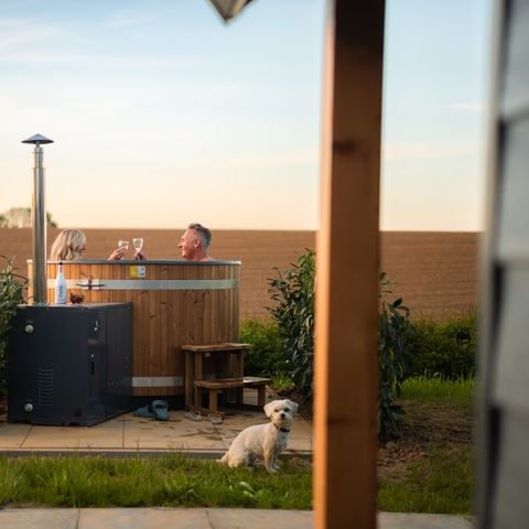 Tiny House 4 personen - Berg Lodge - Hottub