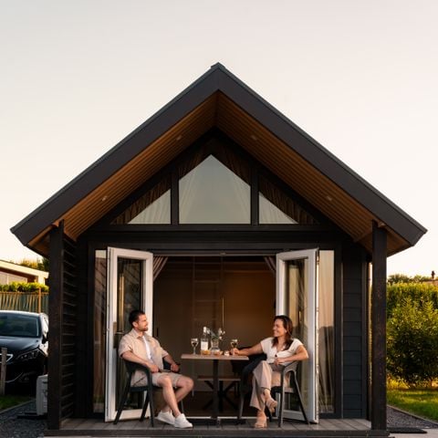 Tiny House 4 personen - Berg Lodge - Hottub