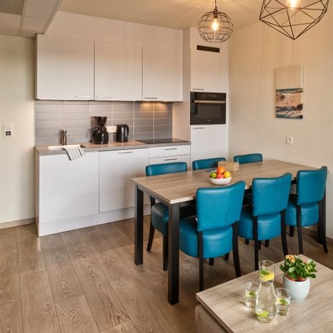 APPARTEMENT 4 personen - Comfort Suite Balkon  | 2 slaapkamers - 1 dubbel bed - 1 stapelbed