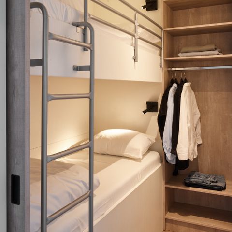APPARTEMENT 6 personen - Comfort Suite Balkon  | 3 slaapkamers - 2 dubbele bedden - 1 stapelbed