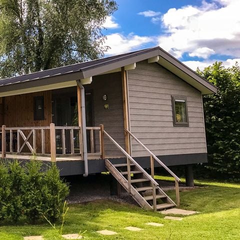 Stacaravan 2 personen - stacaravan/chalet Forel