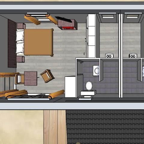 Lodge 2 personen - Comfort Lodge | 2 personen (27 m²)