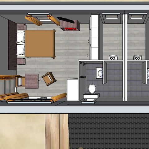 Lodge 2 personen - Comfort (27 m²)