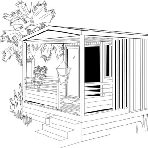 Chalet 4 personen - 2+2 (tot 12 jaar) Goudhaver