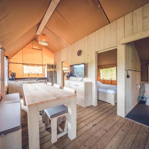 Tent 8 personen - Safaritent Edelhert