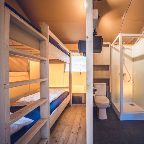 Tent 5 personen - Safaritent Vos