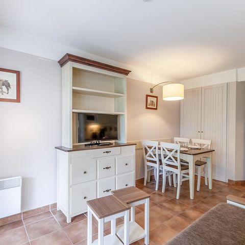Studio 3 personen - Studio - 1 sleeping alcove - Terrace or balcony - Garden Level - Quartier de Hameau district