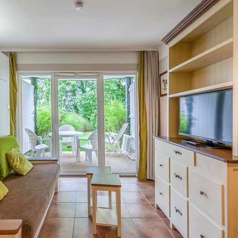 Studio 3 personen - Studio - 1 sleeping alcove - Terrace or balcony - Garden Level - Quartier de Hameau district