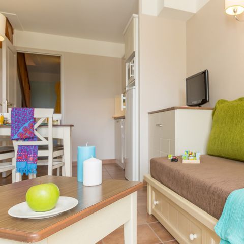 APPARTEMENT 6 personen - - 1 bedrooms + 1 sleeping alcove - Duplex - Terrace or balcony - Quartier de Hameau district