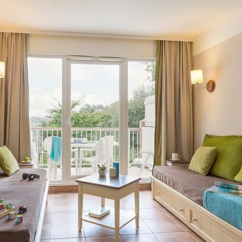 APPARTEMENT 6 personen - - 1 bedrooms + 1 sleeping alcove - Duplex - Terrace or balcony - Quartier de Hameau district