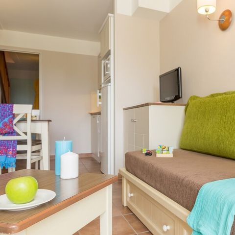 Appartement 6 personen - 1 bedrooms - 1 sleeping - Alcove - Duplex - Terrace or balcony - Quartier de Hameau district