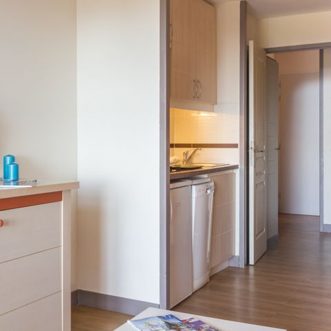 Studio 4 personen - 1 sleeping - Alcove - Terrace