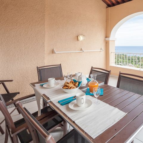 Appartement 6 personen - - 1 bedroom + 1 sleeping alcove - Terrace - Sea view