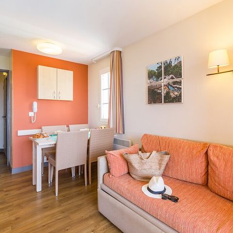 Appartement 5 personen - 1 slaapkamer - Terras - Uitzicht op zee - Good deal