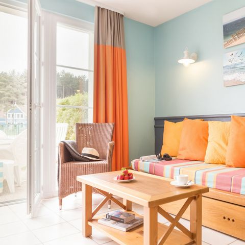 Bungalow 6 personen - - 2 bedrooms - Terrace - Quartier Maisons de la Plage