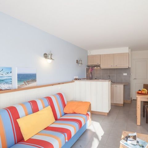 Appartement 4 personen - 1 bedroom - Terrace or balcony