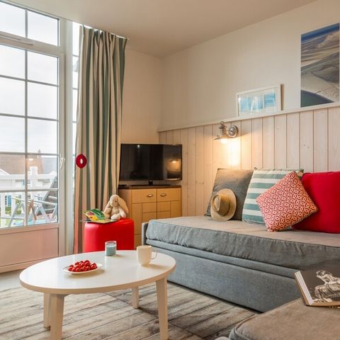 Appartement 7 personen - 2 bedrooms - 1 sleeping - Alcove - Duplex