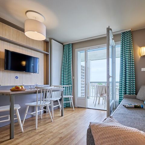 Appartement 4 personen - 1 slaapkamer - Terras of balkon - Bocage uitzicht - Gerenoveerd