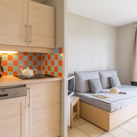 Studio 4 personen - Studio - 1 sleeping alcove - Terrace or balcony