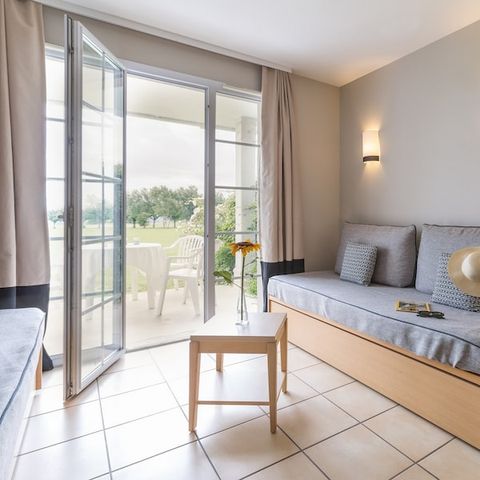 Studio 4 personen - Studio - 1 sleeping alcove - Terrace or balcony