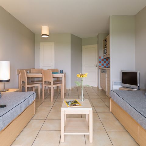 Studio 4 personen - Studio - 1 sleeping alcove - Terrace or balcony