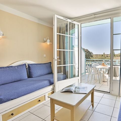 Appartement 5 personen - 1 slaapkamer - Terras/balkon