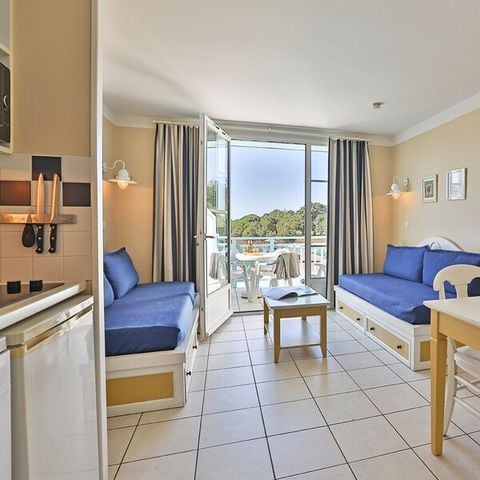 Appartement 5 personen - 1 slaapkamer - Terras/balkon