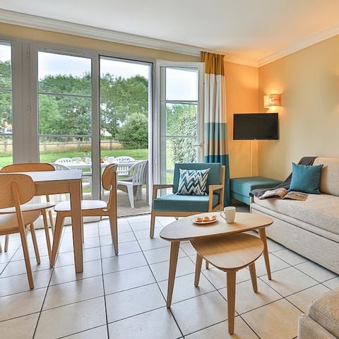 Vakantiehuis 8 personen - 2 slaapkamers + slaapgedeelte - Terras - Duplex - Domaine du Moulin - Gerenoveerd