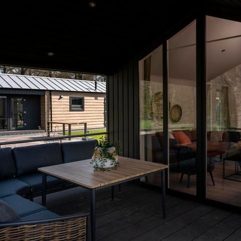 Lodge 4 personen - Terras