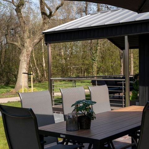 Lodge 4 personen - Terras