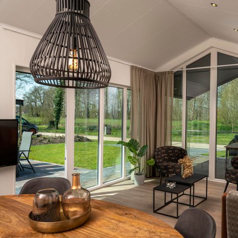 Lodge 4 personen - Terras