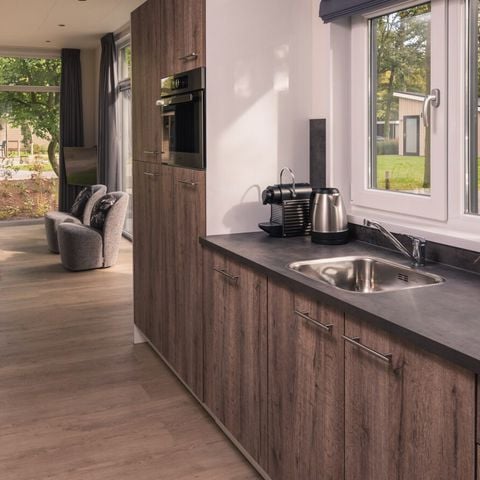 Lodge 5 personen - Kubus met sauna